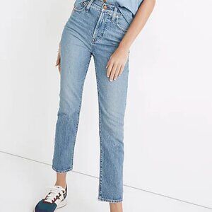 NEW Madewell The Tall Perfect Vintage Jean in Banner Wash 25T